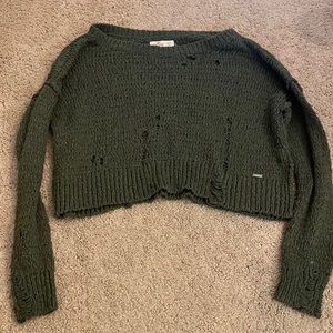 Hollister Crop Sweater